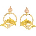 Dolphin Earrings  - by Mt Rushmore